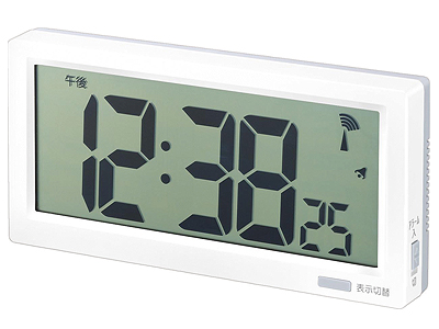 デジタル電波時計スリーチェンジ
