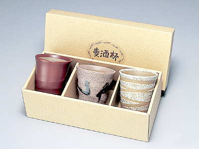 麦酒杯3客セット