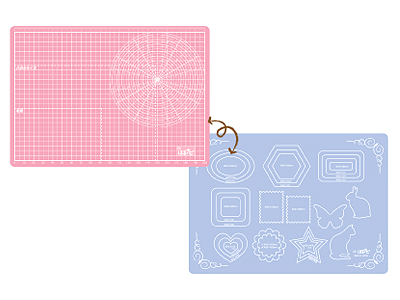 スタンプカッティングマット