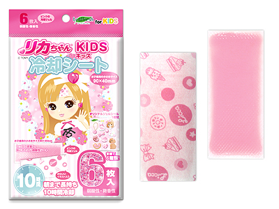 リカちゃんKIDS冷却シート