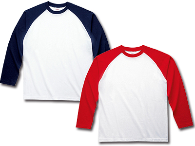 ラグラン長袖Tシャツ