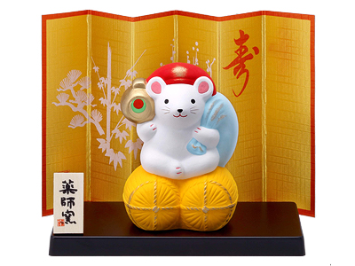 青祥招福(本青磁・小)