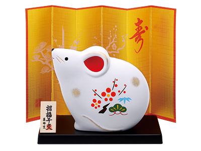 錦彩招福(ひよこ付・大)