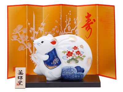 染錦招福(松竹梅・大)