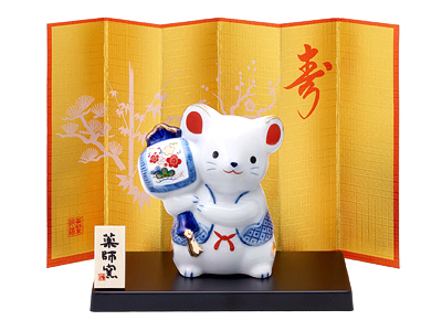 染錦招福(松竹梅・小)