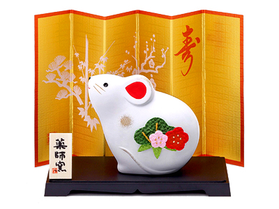 錦彩招福(親子・クリスタルガラス付)