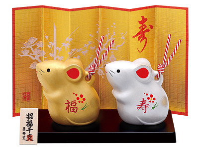 彩耀招福寿々(福寿・金銀土鈴)