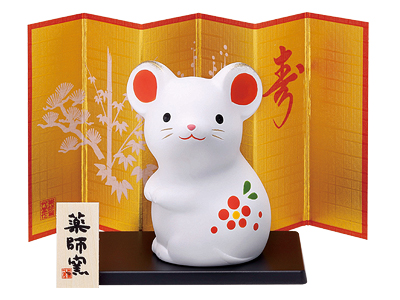 錦彩招福(紅梅)