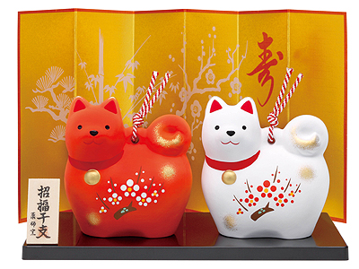 金耀招福(金鶏・親子)