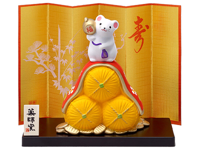 錦彩招福(子宝・大)
