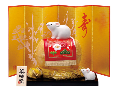 彩絵招福(松竹梅)