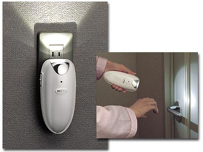 停電センサーLEDサーチライト