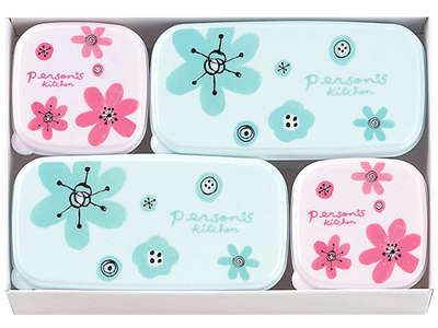 パーソンズキッチン シール容器4PC