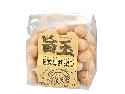 旨玉 玉葱黒胡椒豆70g