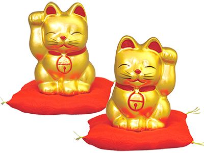 金の招き猫
