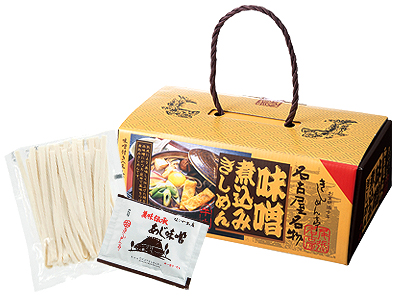 半生みそ煮込みきしめん3食入り