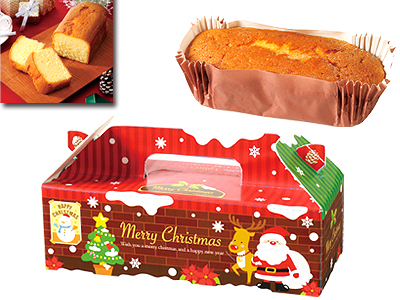 クリスマス パウンドケーキ