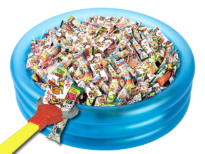 マジックハンドde駄菓子GET100人用