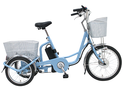 電動アシスト三輪自転車