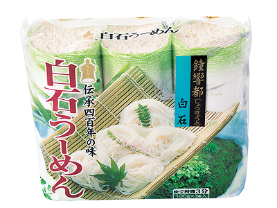 鐘響都 白石うーめん300g
