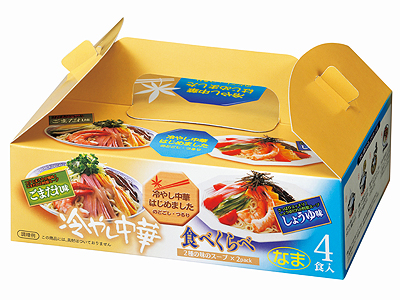 冷やし中華食べくらべ4食組