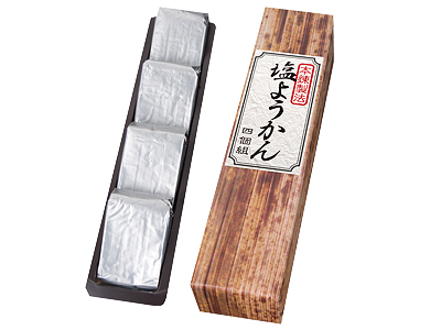 本煉製法 塩ようかん4個組