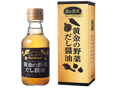 金の食卓 黄金の野菜だし醤油150ml