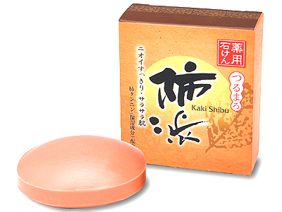 つるまろ 柿渋石鹸80g