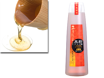 あをによし 黒酢ボディソープ250ml