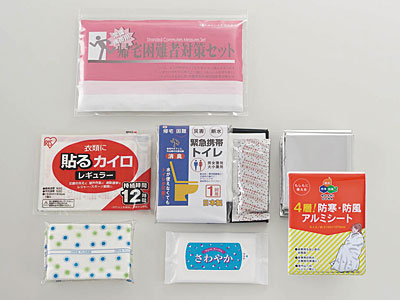 常備携帯用・帰宅困難者対策セット800