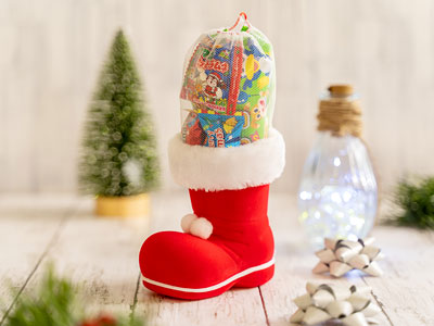 定番クリスマスお菓子ブーツ 販促品流通センタースタッフブログ
