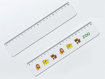 PR定規20cm(クリア)