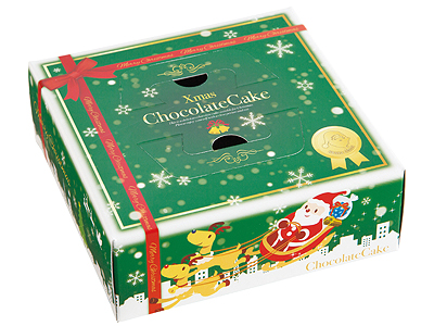 クリスマスチョコケーキ
