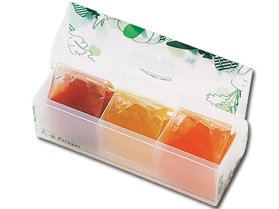 国産野菜とフルーツのジュレ詰合せ 3個