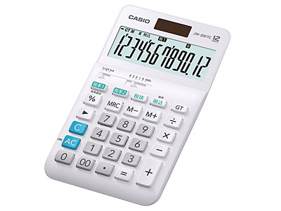 カシオ W税率電卓ジャストタイプ
