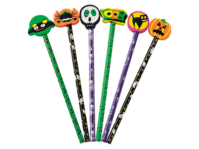 ハッピーハロウィンけしごむ付えんぴつ