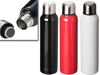 ステンレススリムボトル350ml ノベルティや販促グッズ 粗品の販促品流通センター