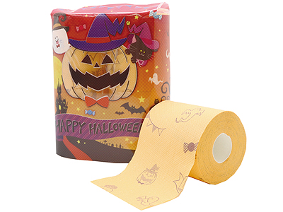 ハロウィントイレットペーパー