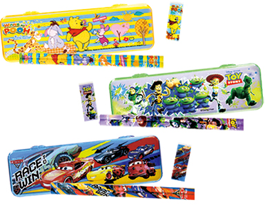キャラクターオールスター ペンケース文具セット