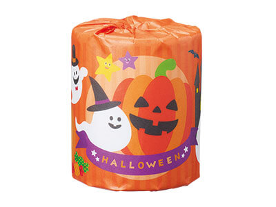 ハロウィントイレットロール
