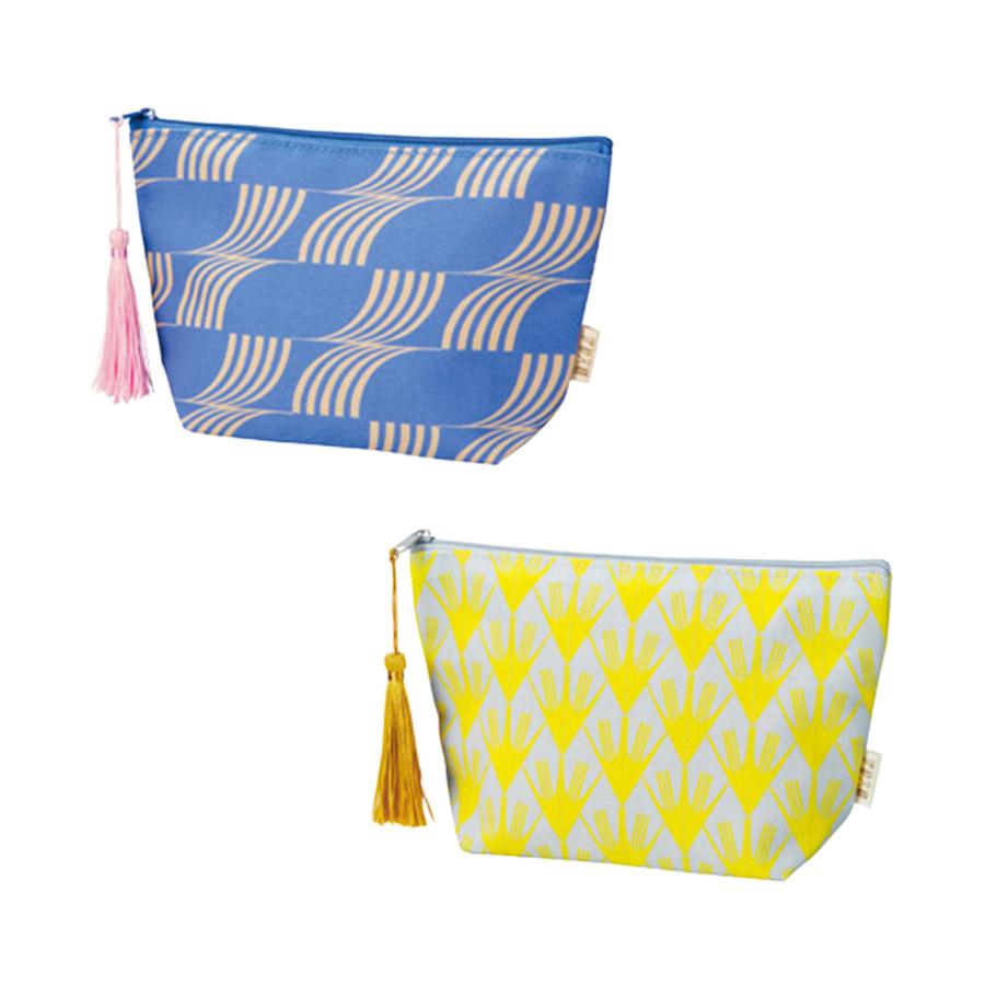 伊砂文様 タッセルポーチ