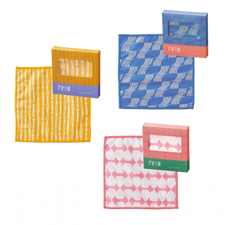 伊砂文様 キッチンクロス