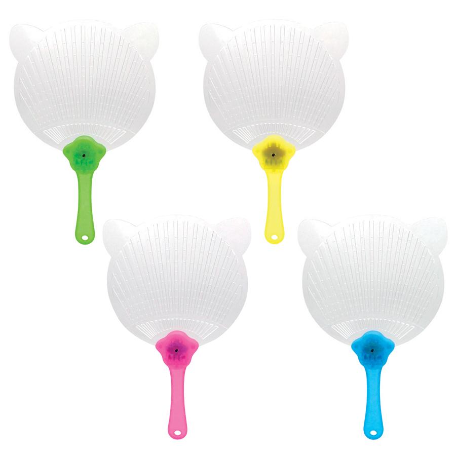 光るピカピカねこちゃんうちわ