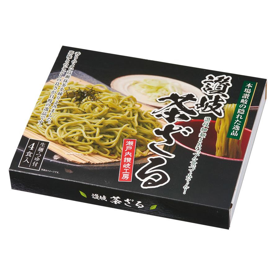 本場讃岐の隠れた逸品 讃岐茶ざる4食入