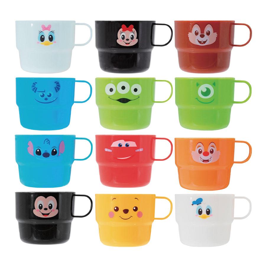 キャラクターカラフルスタッキングコップ