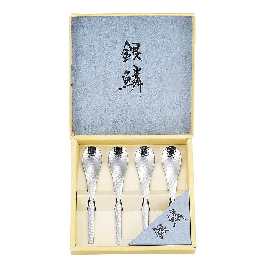 銀鱗 コーヒースプーン4Pセット