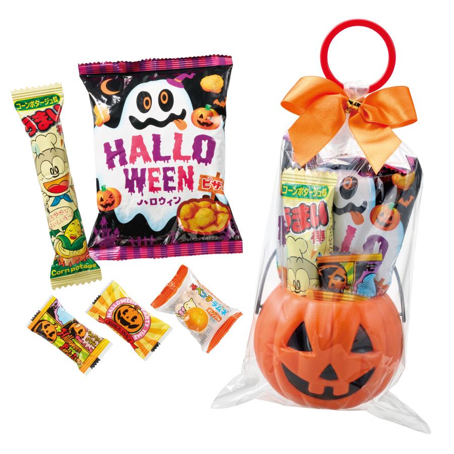 ハロウィンお菓子バケツ