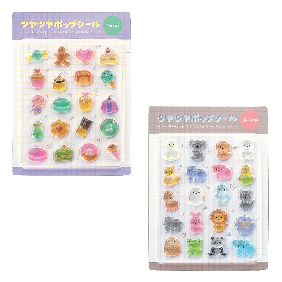 ツヤツヤポップシール