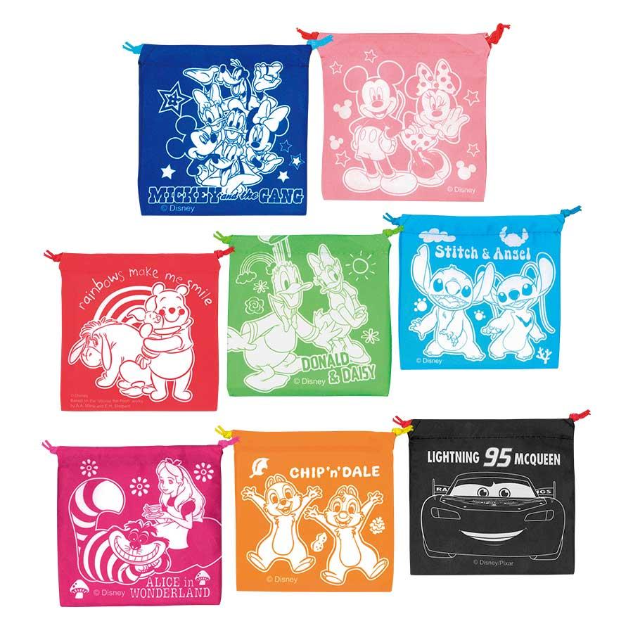 キャラクターオールスターおしゃれ巾着袋