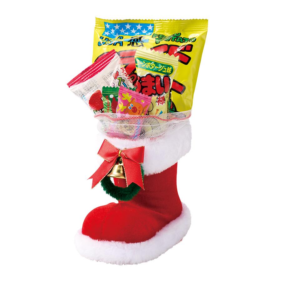 クリスマス4インチふわふわブーツ